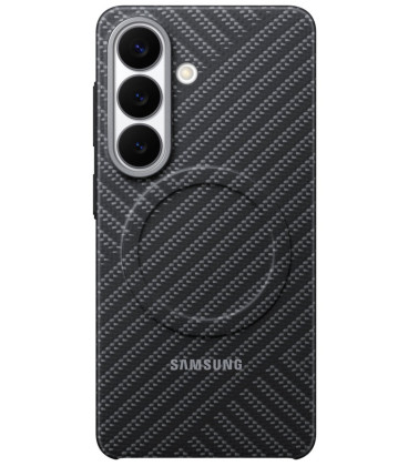 Originalus pilkas dėklas "Carbon Magnet Case" Samsung Galaxy S26 telefonui "EF-KS942SSE"