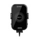 Juodas automobilinis telefono laikiklis su 15W belaidžiu krovikliu "OBAL:ME GravCharger Wireless Charging Car Holder"