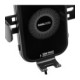 Juodas automobilinis telefono laikiklis su 15W belaidžiu krovikliu "OBAL:ME GravCharger Wireless Charging Car Holder"