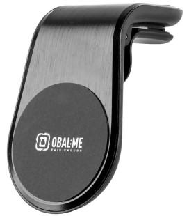 Juodas magnetinis automobilinis telefono laikiklis "OBAL:ME MagClip Magnetic Car Holder