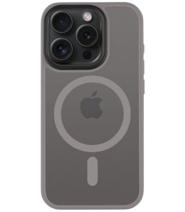 Šviesiai pilkas dėklas Apple iPhone 15 Pro telefonui "Tactical MagForce Hyperstealth Cover"