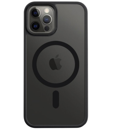 Juodas dėklas Apple iPhone 12 / 12 Pro telefonui "Tactical MagForce Hyperstealth Cover"