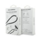 Juodas dirželis telefonui su integruotu USB-C - USB-C laidu "Karl Lagerfeld Ikonik Charm Strap"
