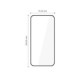 Apsauginis grūdintas stiklas Motorola Moto G67 / G77 / G87 telefonui "Tech-Protect Glass Fit+ 2-Pack"