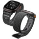 Juoda / pilka apyrankė Apple Watch 8 / 9 / 10 / 11 / SE / ULTRA (44 / 45 / 46 / 49 MM) laikrodžiui "Spigen Athlex Air 2"