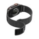 Juoda / pilka apyrankė Apple Watch 8 / 9 / 10 / 11 / SE / ULTRA (44 / 45 / 46 / 49 MM) laikrodžiui "Spigen Athlex Air 2"