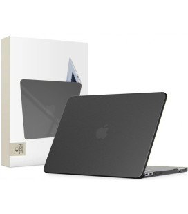 Matinis juodas dėklas Apple MacBook Neo 13 2026 kompiuteriui "Tech-Protect Smartshell"