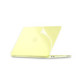 Matinis skaidrus dėklas Apple MacBook Neo 13 2026 kompiuteriui "Tech-Protect Softshell"