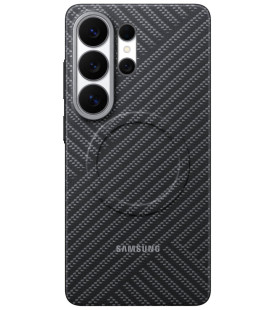 Originalus pilkas dėklas "Carbon Magnet Case" Samsung Galaxy S26 Ultra telefonui "EF-KS948SSE"