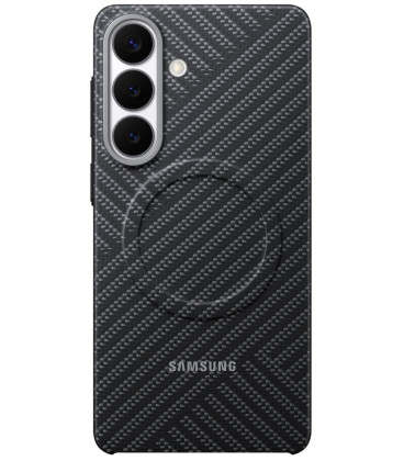 Originalus pilkas dėklas "Carbon Magnet Case" Samsung Galaxy S26 Plus telefonui "EF-KS947SSE"