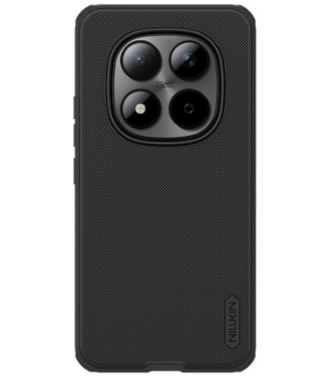 Juodas dėklas Xiaomi Redmi Note 15 Pro Plus 5G telefonui "Nillkin Super Frosted Pro Magnetic"