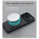 Juodas dėklas Apple iPhone 17 Pro Max / 18 Pro Max telefonui "Nillkin Super Frosted Pro Magnetic"