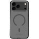 Juodas / skaidrus dėklas Apple iPhone 17 Pro Max / 18 Pro Max telefonui "Nillkin Super Frosted Pro Magnetic"