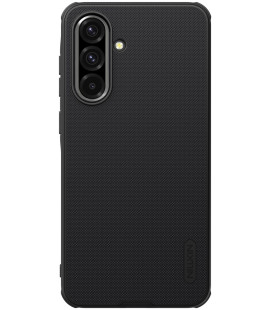 Juodas dėklas Samsung Galaxy A36 5G telefonui "Nillkin Super Frosted Pro Magnetic"