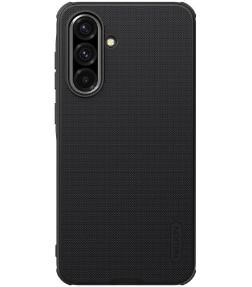 Juodas dėklas Samsung Galaxy A36 5G telefonui "Nillkin Super Frosted Pro Magnetic"