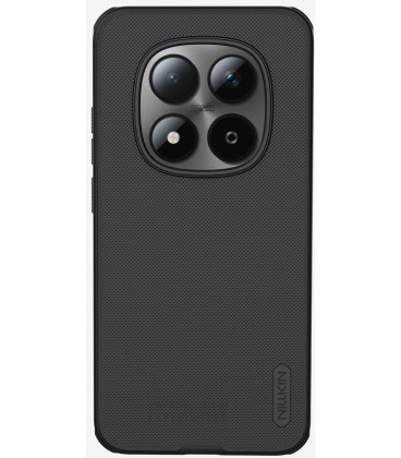 Juodas dėklas Xiaomi Redmi Note 15 Pro 5G telefonui "Nillkin Super Frosted Pro Magnetic"