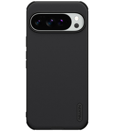 Juodas dėklas Google Pixel 10 Pro XL telefonui "Nillkin Super Frosted Pro Magnetic"
