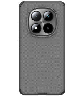 Juodas / skaidrus dėklas Xiaomi Redmi Note 15 Pro Plus 5G telefonui "Nillkin Super Frosted Pro"