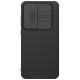 Juodas dėklas Samsung Galaxy S24 FE telefonui "Nillkin CamShield PRO Case"