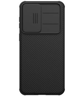 Juodas dėklas Samsung Galaxy A37 telefonui "Nillkin CamShield PRO Case"