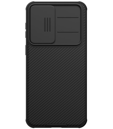 Juodas dėklas Samsung Galaxy A37 telefonui "Nillkin CamShield PRO Case"