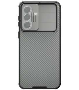 Juodas / skaidrus dėklas Samsung Galaxy A37 telefonui "Nillkin CamShield PRO Case"