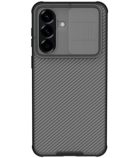 Juodas / skaidrus dėklas Samsung Galaxy A57 telefonui "Nillkin CamShield PRO Case"