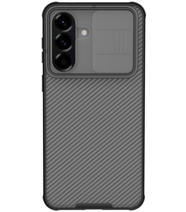 Juodas / skaidrus dėklas Samsung Galaxy A57 telefonui "Nillkin CamShield PRO Case"