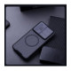 Juodas / skaidrus dėklas Samsung Galaxy A57 telefonui "Nillkin CamShield PRO Magnetic Hard Case"
