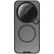 Juodas / skaidrus dėklas Xiaomi 17 Ultra telefonui "Nillkin CamShield Prop Magnetic Transparent Lens"