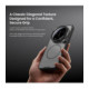 Juodas / skaidrus dėklas Xiaomi 17 Ultra telefonui "Nillkin CamShield Prop Magnetic Transparent Lens"