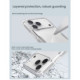 Juodas / skaidrus dėklas Apple iPhone 17 Pro Max / 18 Pro Max telefonui "Nillkin Nature TPU Pro"