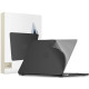 Matinis juodas dėklas Apple MacBook Neo 13 2026 kompiuteriui "Tech-Protect Softshell"