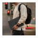 Matinis juodas dėklas Apple MacBook Neo 13 2026 kompiuteriui "Tech-Protect Softshell"