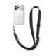 Juodas dirželis telefonui "Tech-Protect C9S Rope Crossbody"