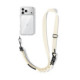 Smėlio spalvos dirželis telefonui "Tech-Protect C9S Rope Crossbody"