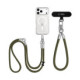 Žalias dirželis telefonui "Tech-Protect C10S Rope Crossbody & Wrist"