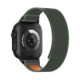 Žalia / oranžinė apyrankė Apple Watch 8 / 9 / 10 / 11 / 12 / SE / Ultra (44 / 45 / 46 / 49 mm) "Tech-Protect Nylon Elite"