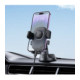 Juodas automobilinis telefono laikiklis "Hoco H76 Dashboard"