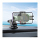 Juodas automobilinis telefono laikiklis "Borofone BH93 Dashboard"