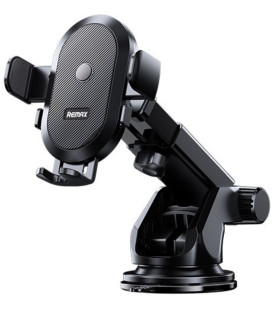 Juodas automobilinis telefono laikiklis "Remax RM-C03 Dashboard"