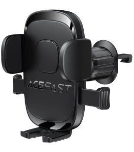 Juodas automobilinis telefono laikiklis "Acefast D56 Air Vent"
