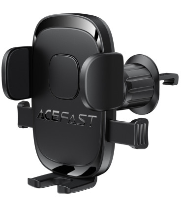 Juodas automobilinis telefono laikiklis "Acefast D56 Air Vent"