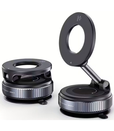 Juodas automobilinis magnetinis telefono laikiklis "K007"