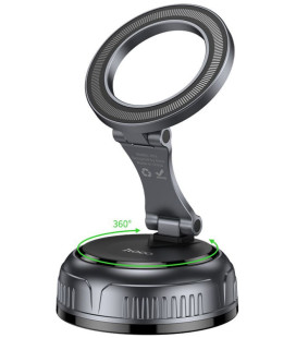 Juodas automobilinis magnetinis telefono laikiklis "Hoco H92"