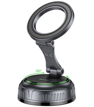 Juodas automobilinis magnetinis telefono laikiklis "Hoco H92"