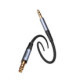 Juodas 3.5mm - 3.5mm 120cm audio laidas "Joyroom SY-A08"