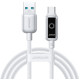 Baltas USB-A - USB-C 66W 120cm laidas "Joyroom S-A55"
