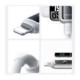 Baltas USB-A - Lightning 3A 120cm laidas "Joyroom S-A55"