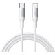 Baltas USB-C - Lightning 30W 120cm laidas "Joyroom S-A28"
